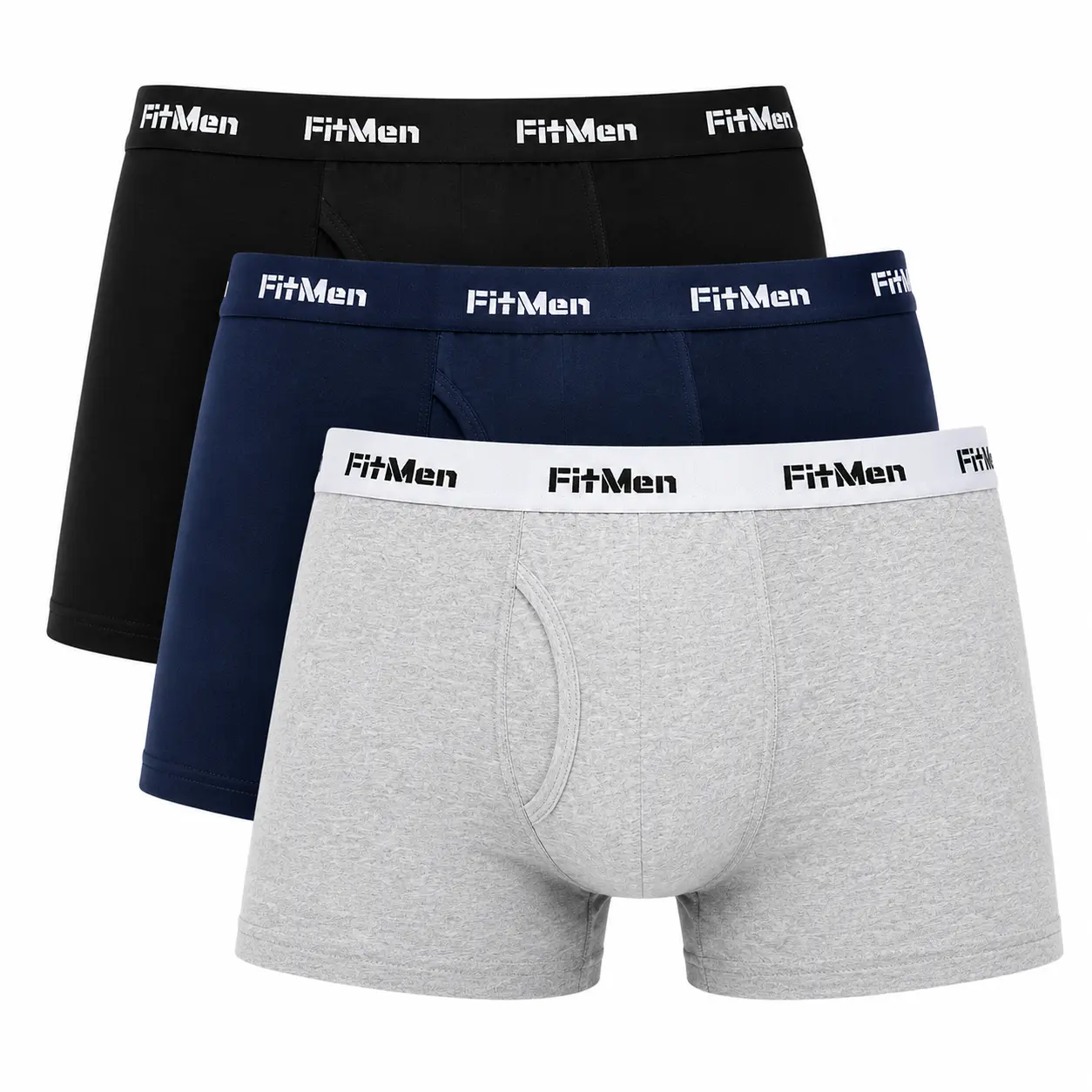 3 Pcs FitMen Pocket Trunks