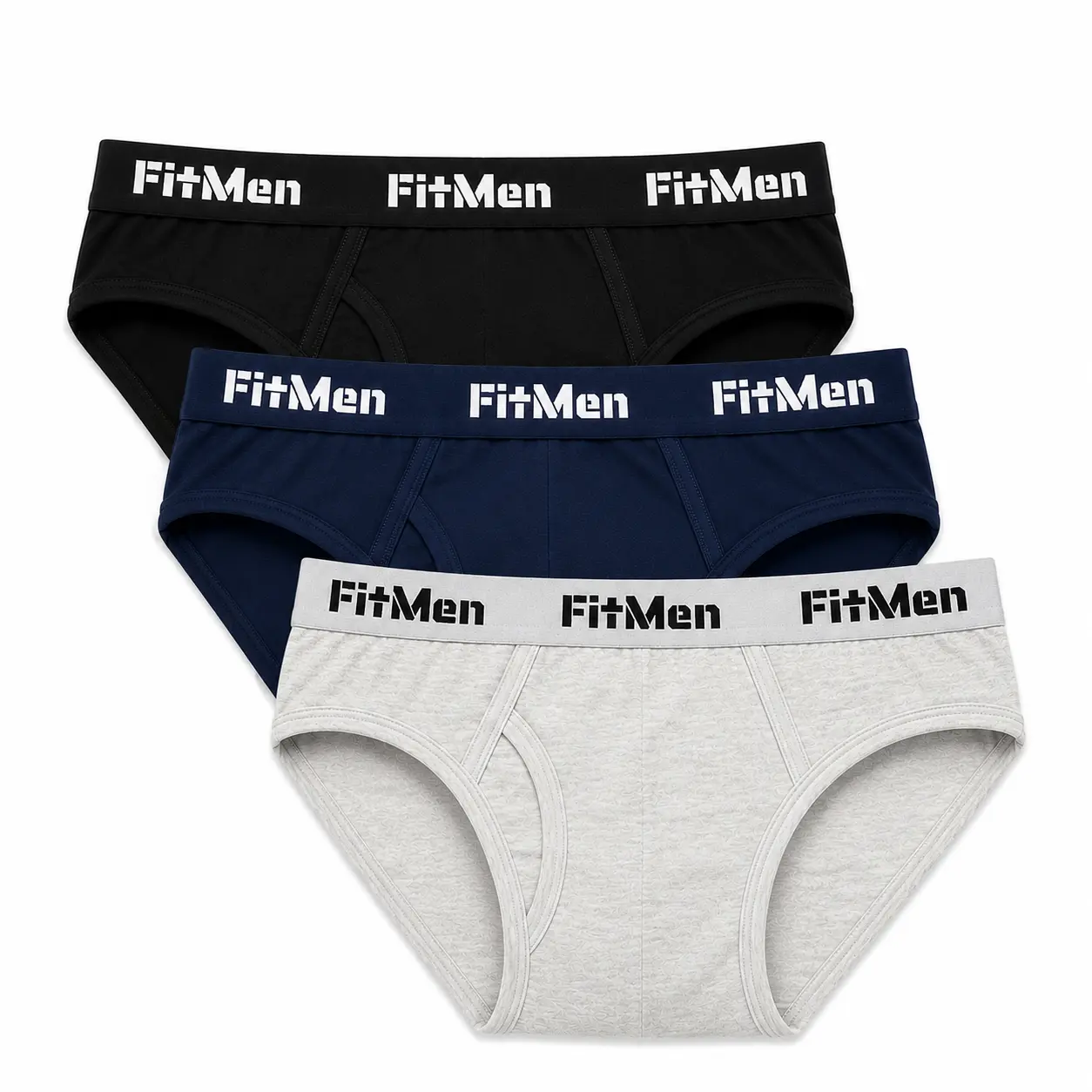 3 Pcs FitMen Pocket Briefs